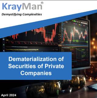 Private Companies – Dematerialization of Securities